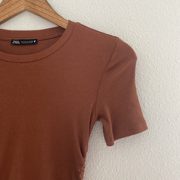 Zara Ribbed Mini Dress - Picture 6 of 6